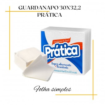 Guardanapo de Papel Folha Simples com 50 unidades-Pratica