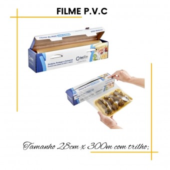 Filme P.V.C. com suporte