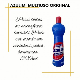 Limpador Multiuso 500ml Azulim