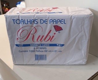 PAPEL INTERFOLHA 22X21 BRANCO LUXO RUBI