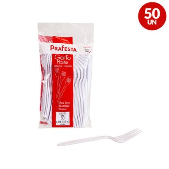 GARFO MASTER BRANCO C/50 PRAFESTA