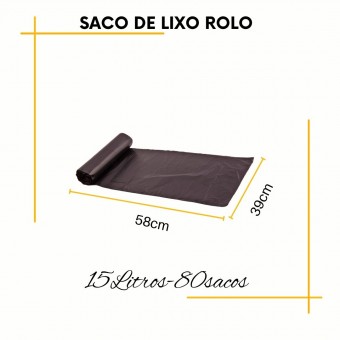 Saco Lixo Uso Fácil -  Fortlar