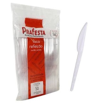 FACA REFEICAO PREMIUM C/50 CRISTAL PRAFESTA