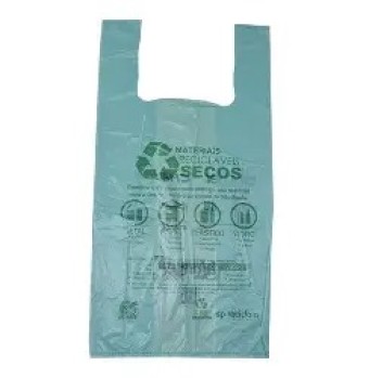 SACOLA BIO VERDE 40X50 C/500
