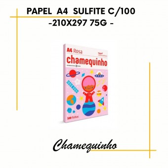 Papel Sulfite A4 com 100 folhas - Chamex