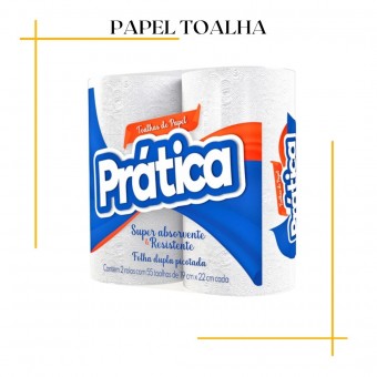 Papel Toalha Rolo Pratica para Cozinha