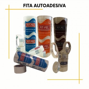 Fita Adesiva Cristal  Unidade- Fit Pel
