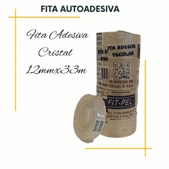Fita Adesiva Cristal  Unidade- Fit Pel