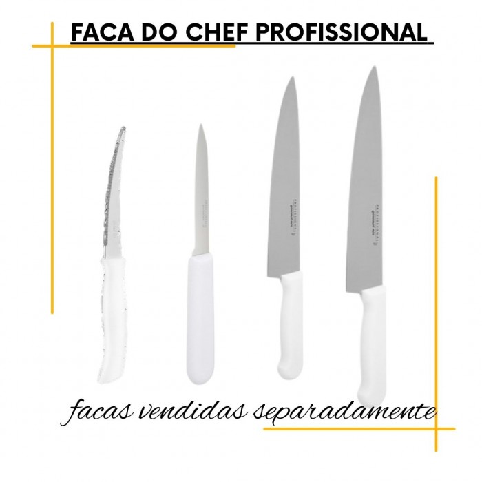 Facas Do Chef  Profissional Gourmet Mix 