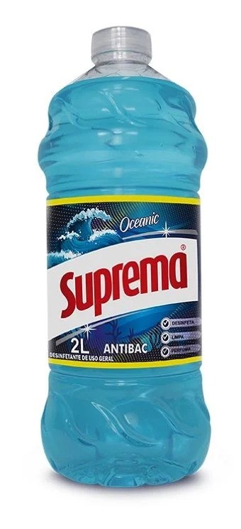 DESINFETANTE SUPREMA 2L OCEANIC ULTRABAC