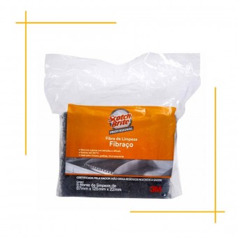 Esponja Multiuso Fibraço Scotch-Brite - 3m