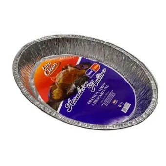 ASSADEIRA ALUMINIO OVAL 7L LIFE CLEAN