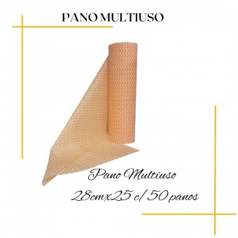 Pano Multiuso com 50 unidades