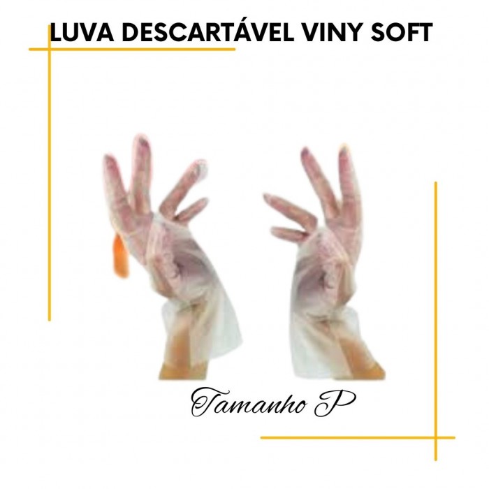 Luva Descartável Vinysoft