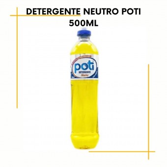 Detergente Líquido Neutro - 500ml- Poti 