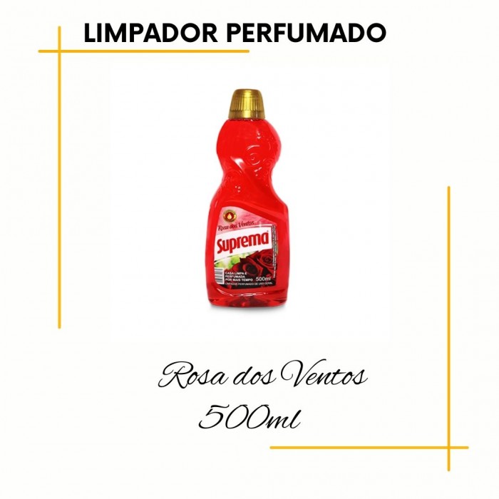 Limpador Perfumado 4 Fragrâncias 500 ml Suprema