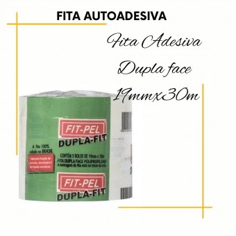 Fita Adesiva dupla face - Fit Pel