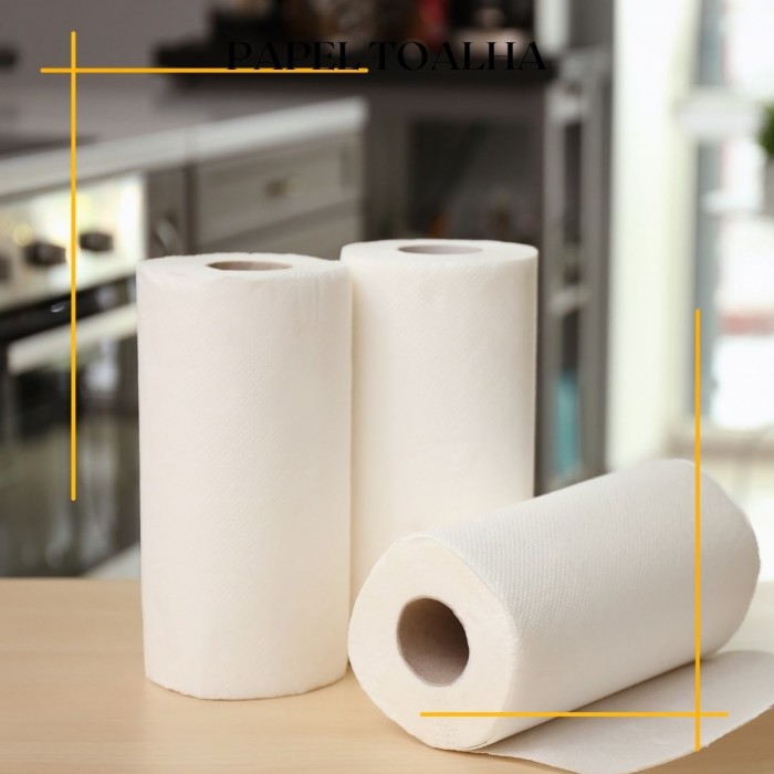 Papel Toalha Rolo Pratica para Cozinha
