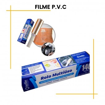 Filme P.V.C. com suporte