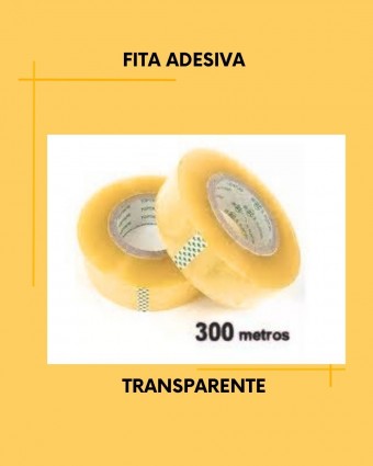 Fita  adesiva transparente 40x300 Metros 