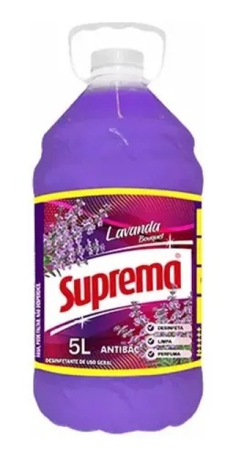 DESINFETANTE LAVANDA BOUQUET 5 L  SUPREMA