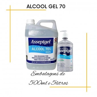 Álcool gel 70 Assaptgel/Star