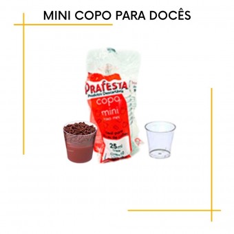 Mini Copo para Doces de Colher