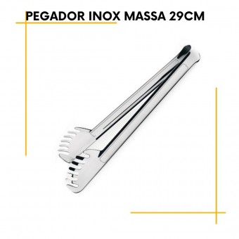 Pegador para Massas em Inox Cabo Longo 29cm - Gourmet Mix
