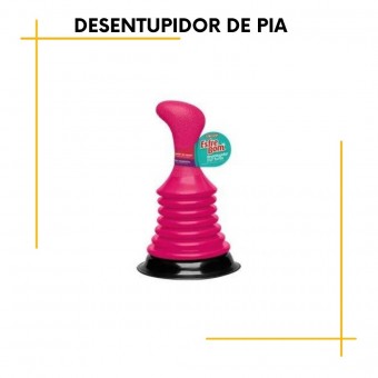 Desentupidor de Pia Turbo Sanfonado - Noviça