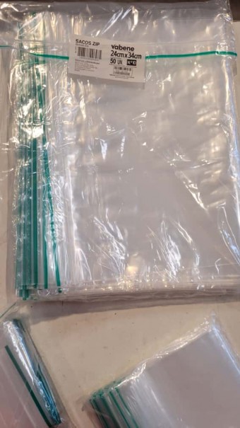 Saco zip lock N10 - 24x34cm C/10 unidades 