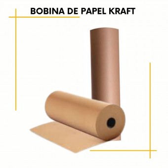 Bobina Papel Kraft para Proteger ou Embalar Medida 80gr x 60cm