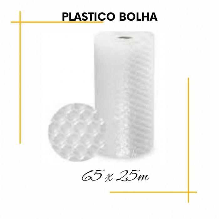 Bobina de Plástico Bolha em 3 tamanhos