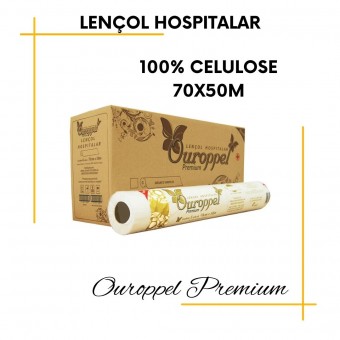 Lençol  Descartável para Maca em 2 tamanhos -Ouropel-unidade