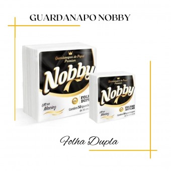 Guardanapo de Papel Folha Dupla com 50 unidades- Nobby