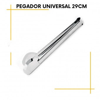 Pegador  Universal Em Inox Cabo Longo 29cm - Gourmet Mix