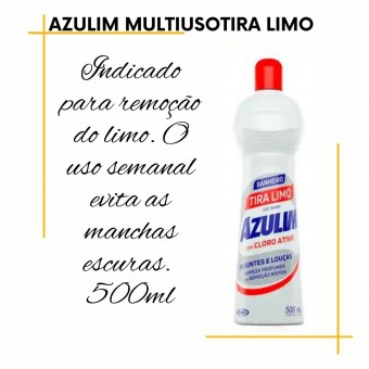 Limpador Multiuso com Cloro Ativo Limpeza Pesada Azulim