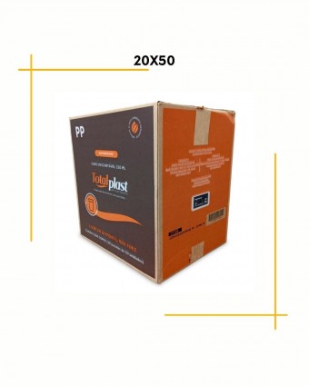 Caixa de copo descartável transparente 20 pacotes com 50 unidades 330ml - 1.000 copos