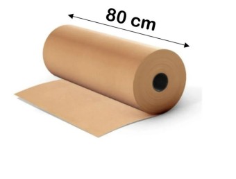BOBINA PAPEL KRAFT 80CM
