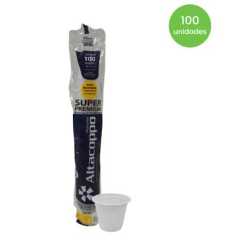 COPO ALTACOPPO PP 50ML BRANCO C/100