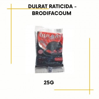 RATICIDA DULRAT 25 G DULBARMIGA