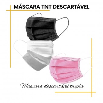 Mascara Tnt tripla Descártavel