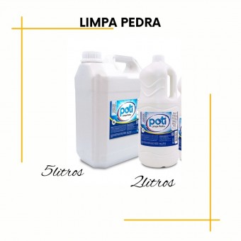 Limpa Pedra embalagem de 2 e 5 Litros Poti