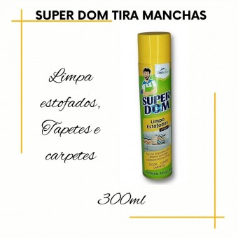 Limpa de Estofados Aerosol  300ml Super Dom