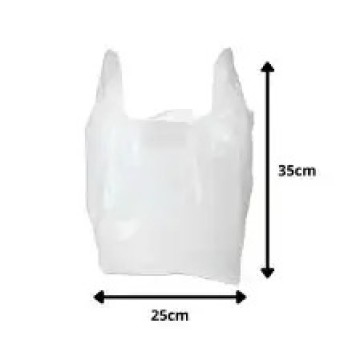 SACOLA BRANCA 25X35 C/100