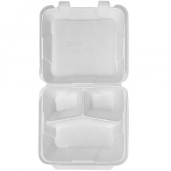 BANDEJA ISOPOR COPOBRAS CH 132 3 DIV C/100