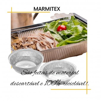Marmitex Alumínio Descartável Retangular