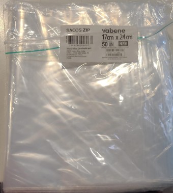 Saco Zip lock N8 17x24cm