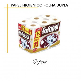 Papel Higiênico Fofopel folha Dupla