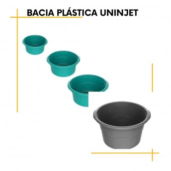 Bacia Plástica Uninjet