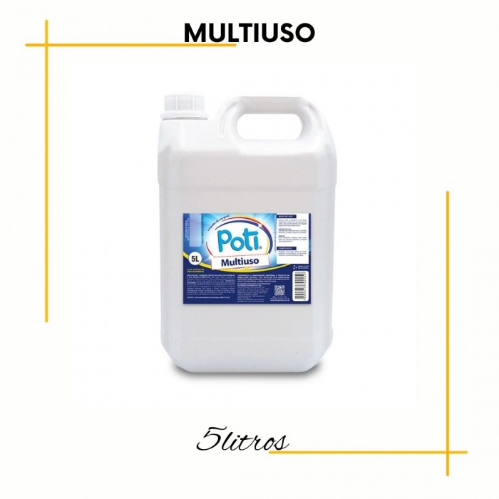 Limpador Multiuso 500ml e 5 Litros Poti